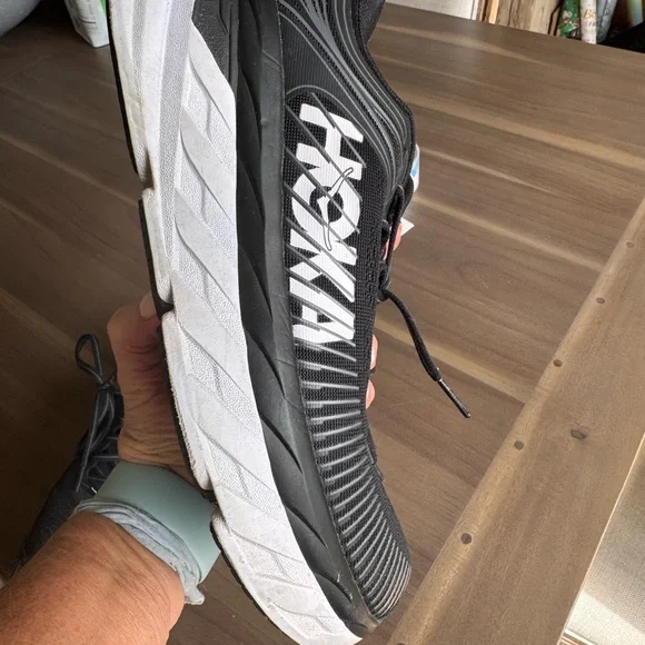 Hoka Bondi Running Shoes-Black 10.5 Medium - Picture 2 of 7